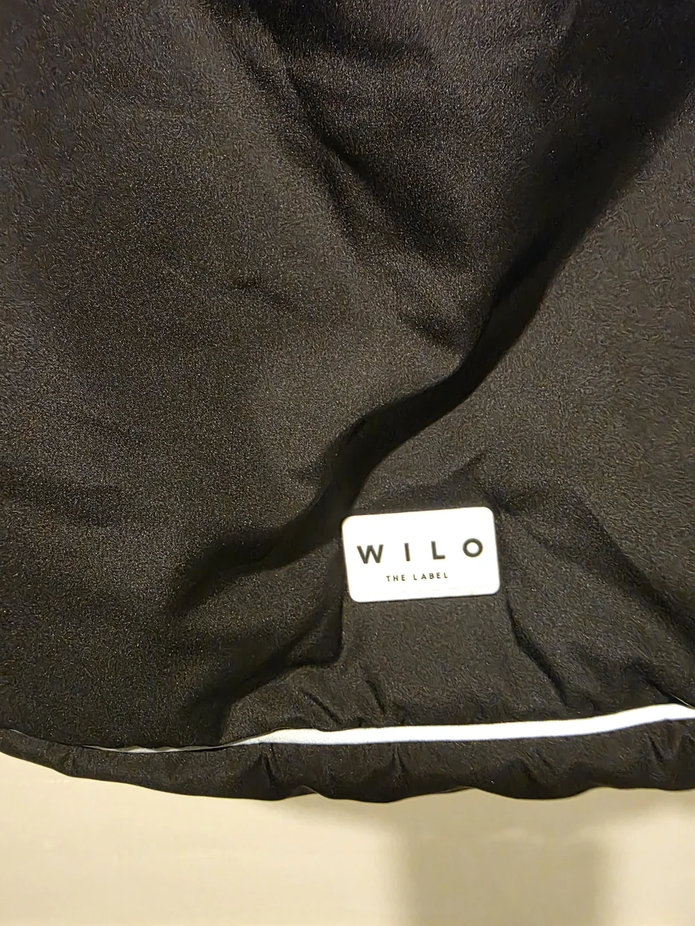 The Label Wilo Women's Black Skirt - Classic A-Line
